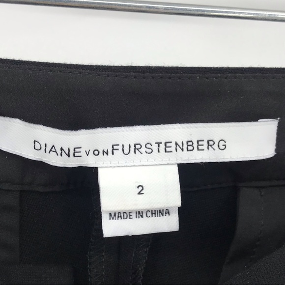 💕SALE💕 DVF Black White Addy Skinny Pants - Picture 6 of 8